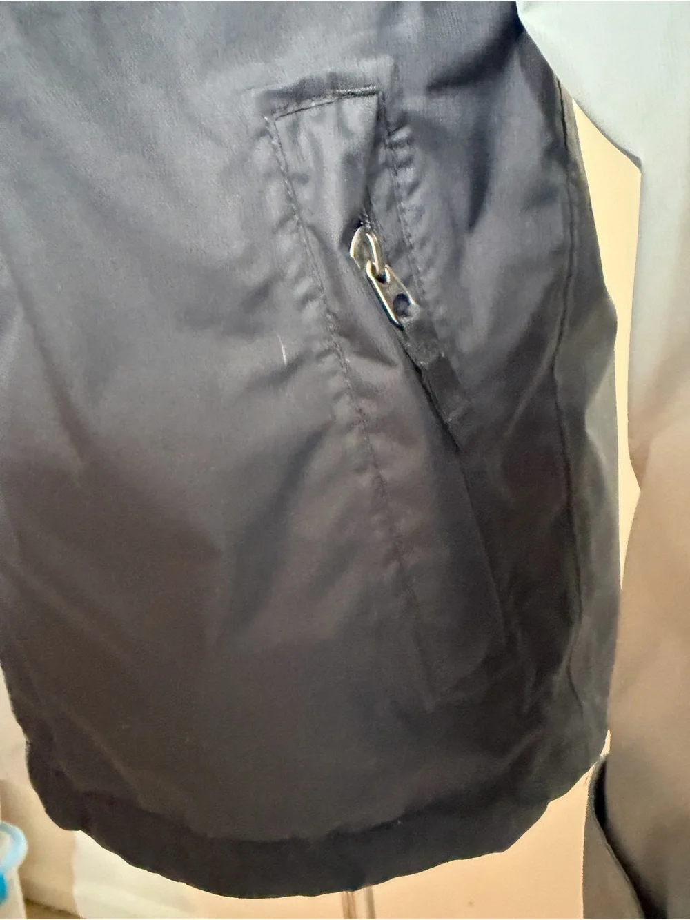 The North Face Girl’s Triclimate -SZ M- Grey Black Windbreaker Rain Jacket